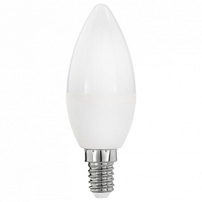 Лампа светодиодная [поставляется по 10 штук] Eglo С37 E14 5.5Вт 3000K 11643