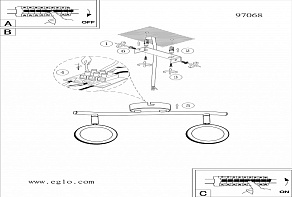Спот Eglo ПРОМО Karystos 97068