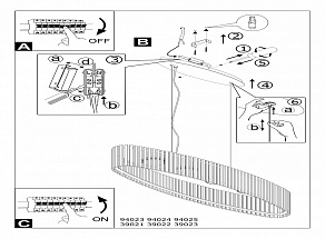 Подвесной светильник Eglo Roverato 39021