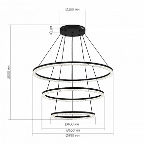 Подвесной светильник ST-Luce EUCLIDICS SL1018.403.03