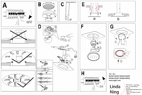 Встраиваемый светильник Eglo ПРОМО Peneto 94264