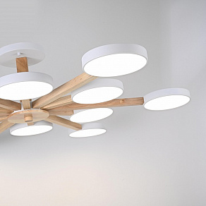 Люстра на штанге Imperiumloft TURNA White TURNA-B01