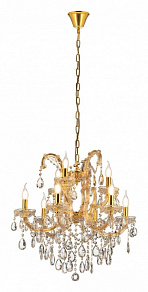 Подвесная люстра LUMINA DECO Eliza LDP 7030-6+3 GD