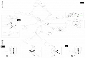Люстра на штанге Eglo Exmoor 49037