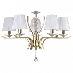 Подвесная люстра Ideal Lux Pegaso PEGASO SP5 OTTONE SATINATO