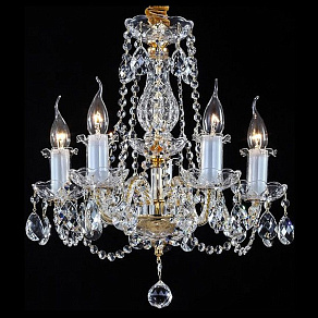 Подвесная люстра Maytoni Elegia DIA902-PL-05-G