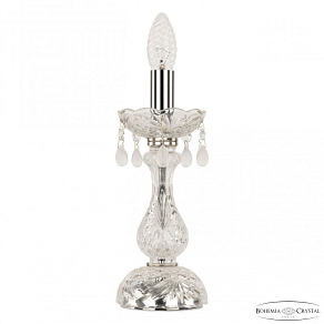 Настольная лампа декоративная Bohemia Ivele Crystal 112 112L/1-27 Ni V0300