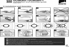 Настольная лампа декоративная Eglo Olmero 96975