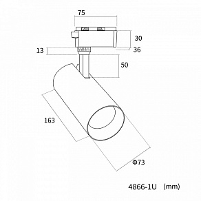 Светильник на штанге Favourite Practica 4866-1U