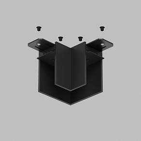 Соединитель угловой внутренний для треков встраиваемых Denkirs TR2102 TR2102-BK