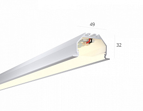 Встраиваемый светильник 6063 LINE 4932 IN 0412844