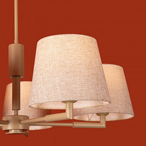 Люстра на штанге Freya Butler FR2057PL-05BG