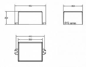 Блок питания с проводом Deko-Light LED MINI 872134