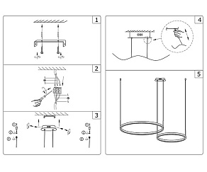 Подвесной светильник Kink Light Тор 08219,33P(3000K)