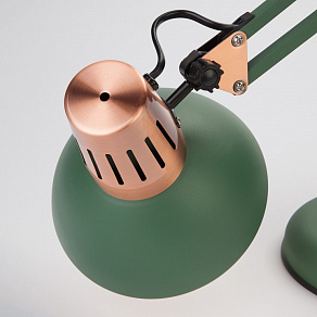 Настольная лампа офисная Eurosvet Worker 01034/1 зеленый