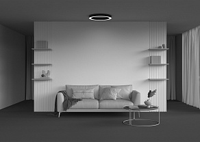 Накладной светильник Maytoni Lua C093CL-45W4K-B