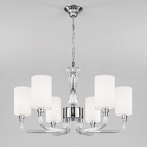 Подвесная люстра Eurosvet Catania 60112/6 хром