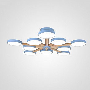 Люстра на штанге Imperiumloft TURNA Blue TURNA-B01