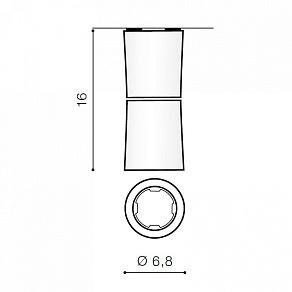 Светильник на штанге Azzardo Lino AZ1478