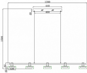Подвесная люстра Stilfort Gloze 4009/02/05PL