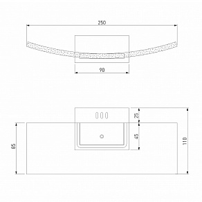 Накладной светильник Eurosvet Share 40152/1 LED белый