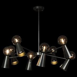 Светильник на штанге Loft it Halley 10046/8 Black