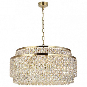 Подвесная люстра Newport TIFFANY 8530/80 C gold polished