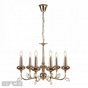 Подвесная люстра iLamp Dames 1020-6GD
