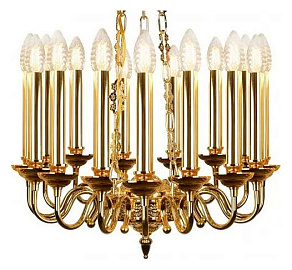 Подвесная люстра iLamp Louvre MD8551-15 GD