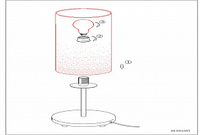 Настольная лампа декоративная Eglo ПРОМО Amadora 90051