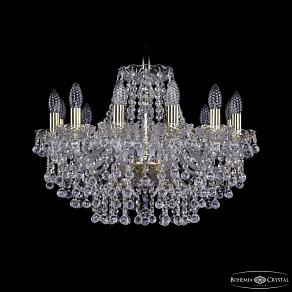 Подвесная люстра Bohemia Ivele Crystal 1409 1409/12/195 G