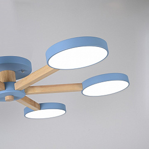 Люстра на штанге Imperiumloft TURNA Blue TURNA01