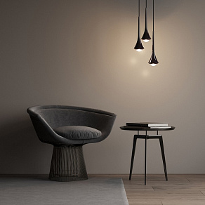 Подвесной светильник Elektrostandard Hill Hill 5W жемчуг черный (50211 LED)