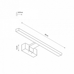 Подсветка для зеркала Nowodvorski Cezanne Led M 10670