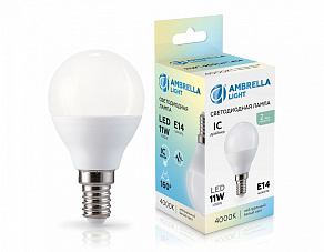 Лампа светодиодная Ambrella Light G45 451114