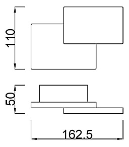 Накладной светильник Mantra Tahiti C0143