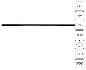 Накладной светильник Arte Lamp PRESTO A6329PL-1BK
