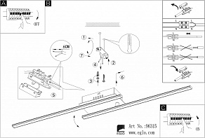 Накладной светильник Eglo ПРОМО Parri 96315