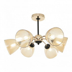 Люстра на штанге Arte Milano Napoli-329007 329007/3+3 GD.BK