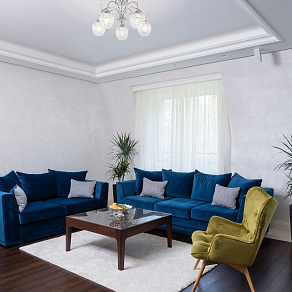 Люстра на штанге Eurosvet Benita 30142/5 хром