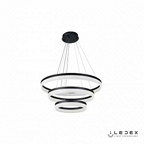 Подвесной светильник iLedex Around D0301-3 (400x600x800) BK