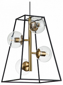 Подвесная люстра Indigo Faccetta 13005/B/4P Black