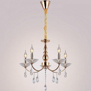 Подвесная люстра ILLUMICO  IL1242-5PPA-29 GD