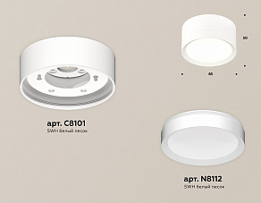 Накладной светильник Ambrella XS XS8101001