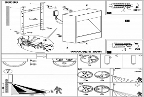 Накладной светильник Eglo ПРОМО Manfria 98098