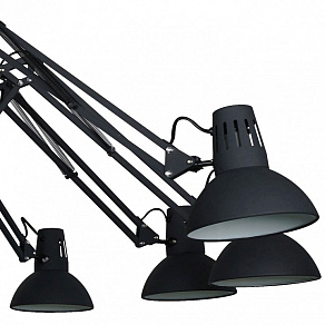 Подвесная люстра Arte Lamp Engineer A2043SP-12BK