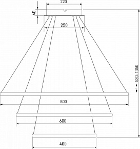 Подвесной светильник Eurosvet Collars a064103