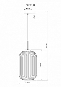 Подвесной светильник Moderli Ivory V11030-1P