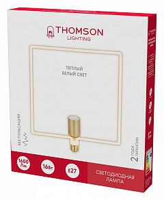 Лампа светодиодная Thomson Deco Square E27 16Вт 2700K TH-B2402