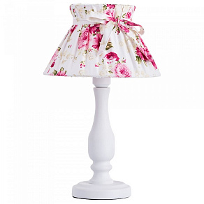 Настольная лампа декоративная Arte Lamp Margherita A7028LT-1WH